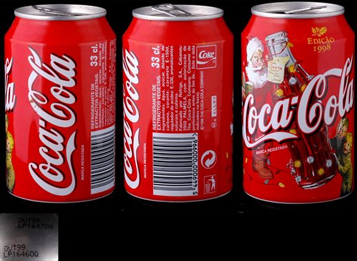 Portugal - Coca-Cola Classic Natal 1998 330ml