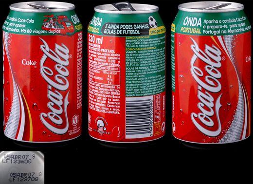 Portugal - Coca-Cola Classic onda Portugal 330ml