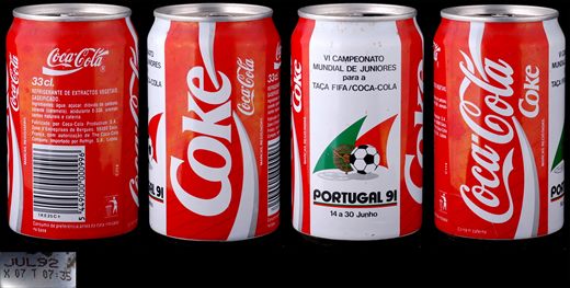 Portugal - Coca-Cola Classic Portugal 1991 330ml