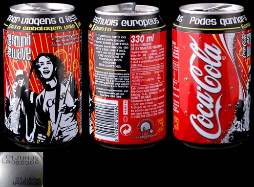 Portugal - Coca-Cola Classic Sound Wave 330ml