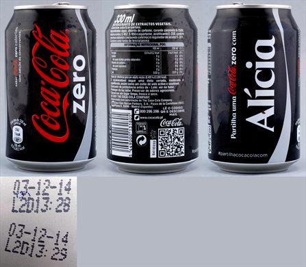 Portugal - Coca-Cola nome zero (Alicia) 330ml - 2014-12-03