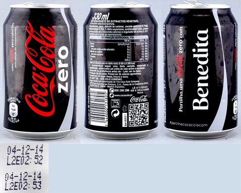 Portugal - Coca-Cola nome zero (Benedita) 330ml - 2014-12-04