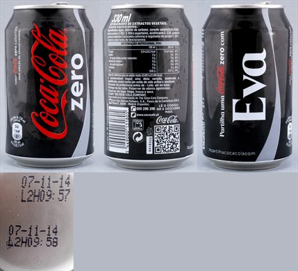 Portugal - Coca-Cola nome zero (Eva) 330ml - 2014-11-07