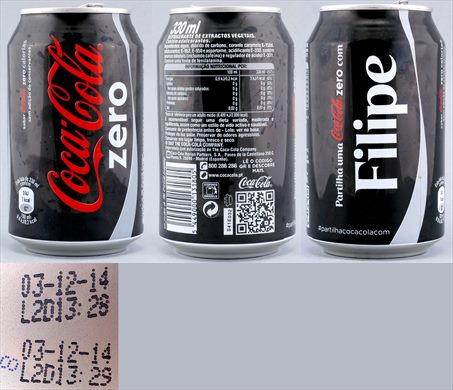 Portugal - Coca-Cola nome zero (Filipe) 330ml - 2014-12-03