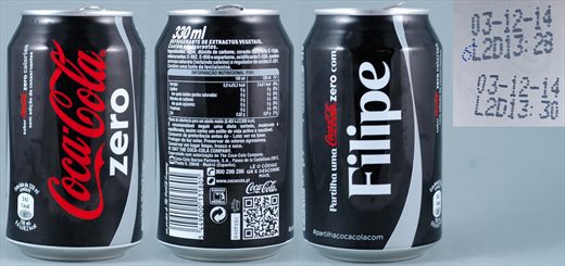 Portugal - Coca-Cola nome zero (Filipe) 330ml - 2014-12-03