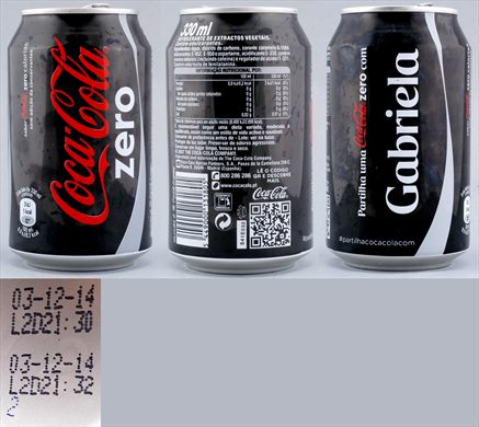 Portugal - Coca-Cola nome zero (Gabriela) 330ml - 2014-12-03