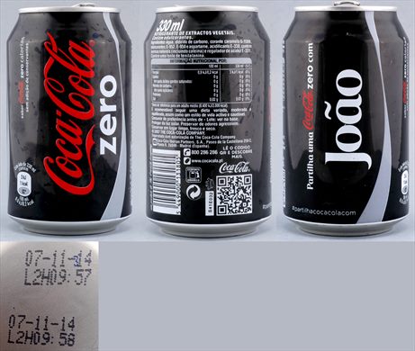 Portugal - Coca-Cola nome zero (Joao) 330ml - 2014-11-07