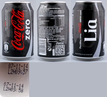 Portugal - Coca-Cola nome zero (Lia) 330ml - 2014-11-07