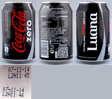Portugal - Coca-Cola nome zero (Luana) 330ml - 2014-11-07