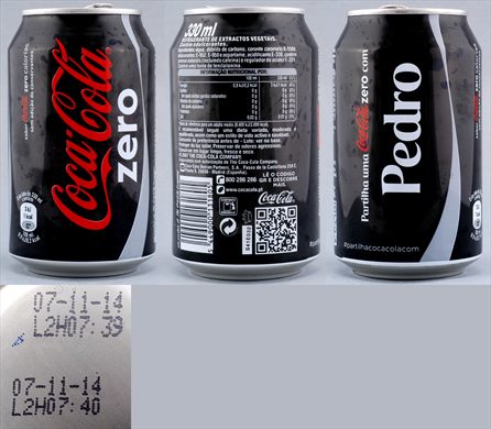 Portugal - Coca-Cola nome zero (Pedro) 330ml - 2014-11-07