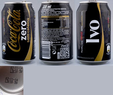 Portugal - Coca-Cola nome zero SC (Ivo) 330ml - 2014-11-02