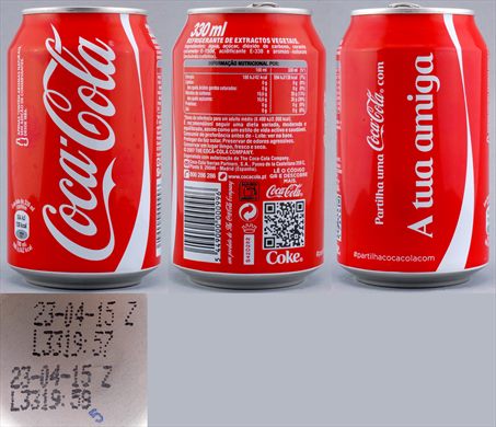 Portugal - Coca-Cola parentesco classic (A tua amiga) 330ml - 2015-04-23