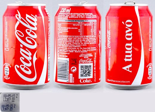 Portugal - Coca-Cola parentesco classic (A tua avo) 330ml - 2015-05-08