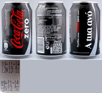 Portugal - Coca-Cola parentesco zero (A tua avo) 330ml - 2014-11-09
