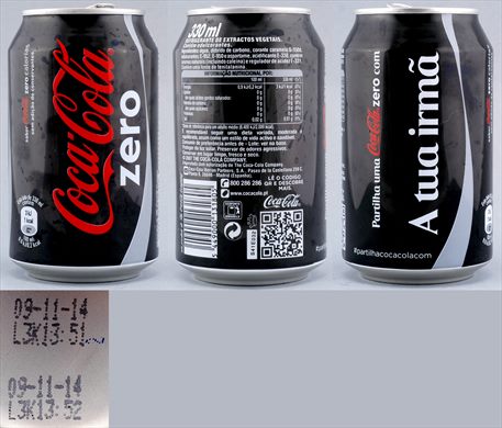 Portugal - Coca-Cola parentesco zero (A tua irma) 330ml - 2014-11-09