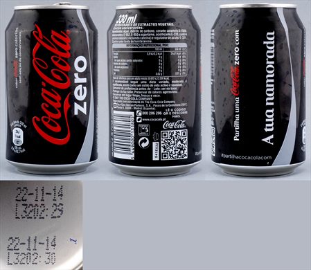 Portugal - Coca-Cola parentesco zero (A tua namorada) 330ml - 2014-11-22