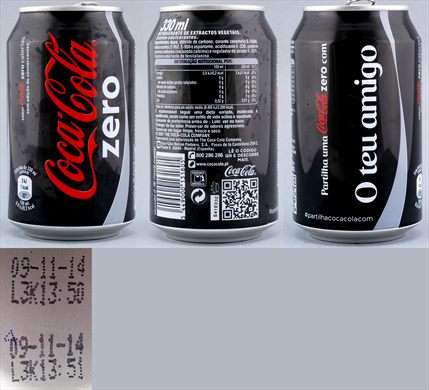 Portugal - Coca-Cola parentesco zero (O teu amigo) 330ml - 2014-11-09