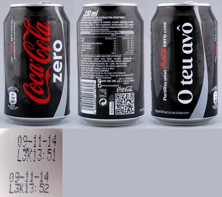 Portugal - Coca-Cola parentesco zero (O teu avo) 330ml - 2014-11-09