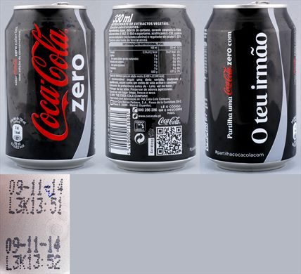 Portugal - Coca-Cola parentesco zero (O teu irmao) 330ml - 2014-11-09