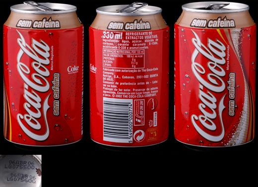 Portugal - Coca-Cola sem cafeina 330ml 2006-04