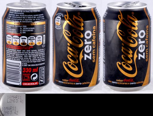 Portugal - Coca-Cola Zero sem cafeina 330ml 2011-03-10