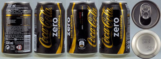 Portugal - Coca-Cola zero 330ml 2016-01-07