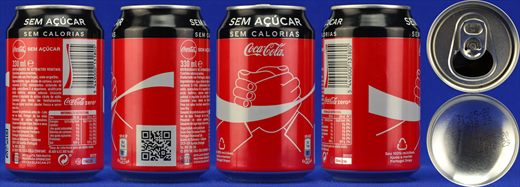 Portugal - Campanha Solidaria Purpose 2019 Coca-Cola sem acucar 330ml
