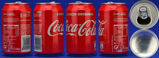 Portugal - Coca-Cola Classic 330ml 2019
