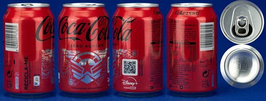 Portugal - Coca-Cola Zero Heores 330ml 2023
