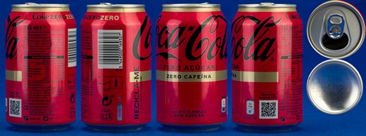 Portugal - Coca-Cola Zero sem cafeina 330ml