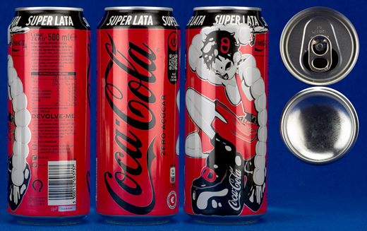 Portugal - Coca-Cola - Zero Super Lata 500ml 2026