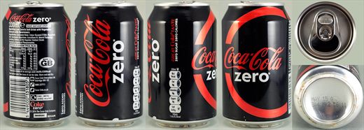 Reino Unido - Coca-Cola Zero 330l 2015-05