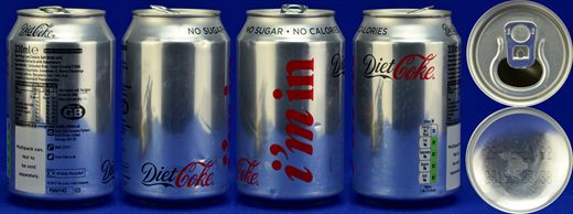 Reino Unido - Diet Coke (i'm in) 330ml 2020