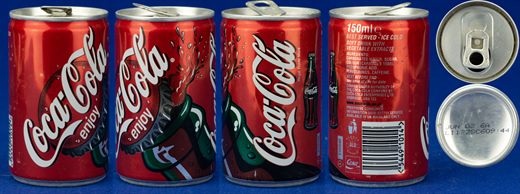 Reino Unido - Coca-Cola Classics 150ml 2002