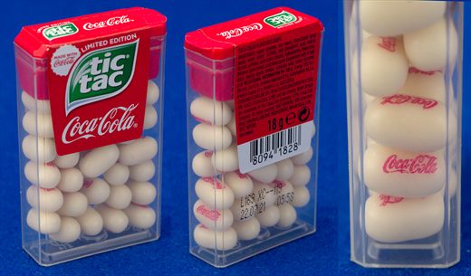 Coca-Cola - tic tac limited edition