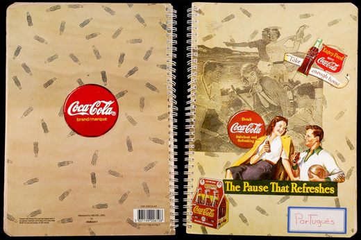 Coca-Cola - Caderno A4