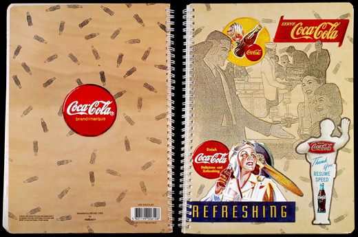 Coca-Cola - Caderno A4