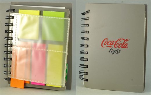 Coca-Cola - Caderno light