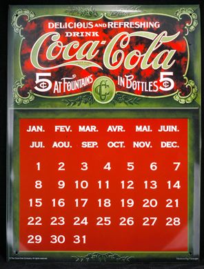 Coca-Cola - Calendario perpetuo