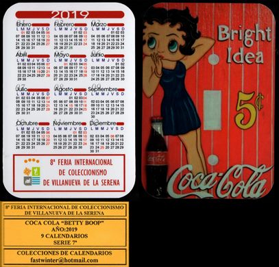 2019-Coca-Cola - 8a Feria Int. de Colec. de Villanueva de la Serena serie 7 2019 08