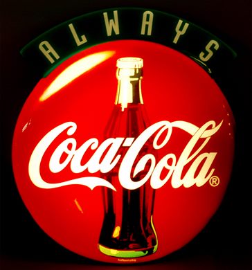Coca-Cola - Cartaz luminoso