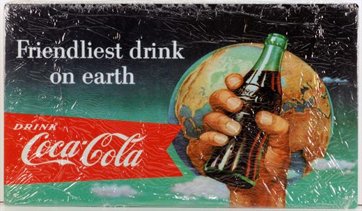 Coca-Cola - Cartaz metalico H