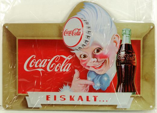 Coca-Cola - Cartaz metalico H