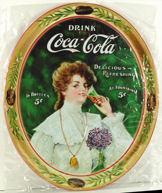 Coca-Cola - Cartaz metalico V