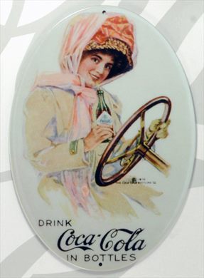 Coca-Cola - Cartaz metalico V