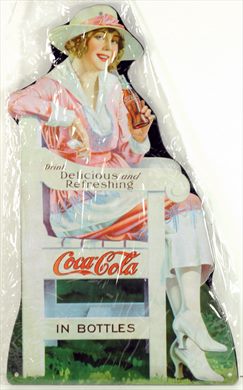 Coca-Cola - Cartaz metalico V