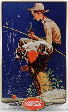 Coca-Cola - Cartaz metalico V