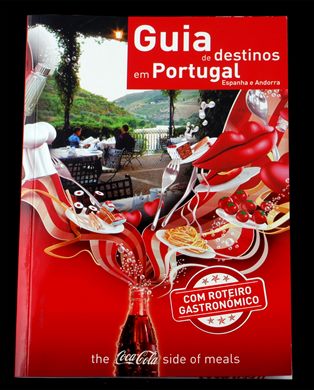 Coca-Cola - Livro Guia de destinos em Portugal