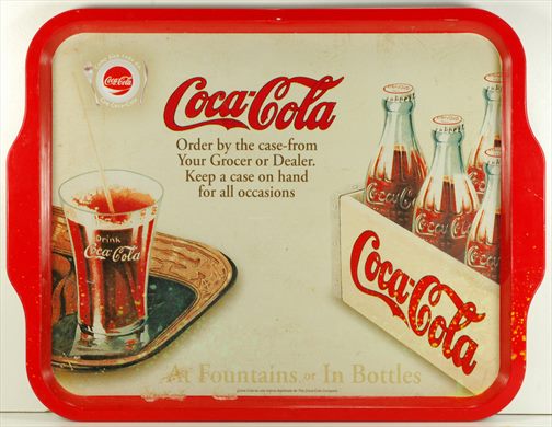 Coca-Cola - Bandeja rectangular horizontal