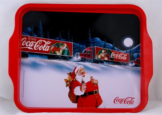 Coca-Cola - Bandeja rectangular horizontal Natal